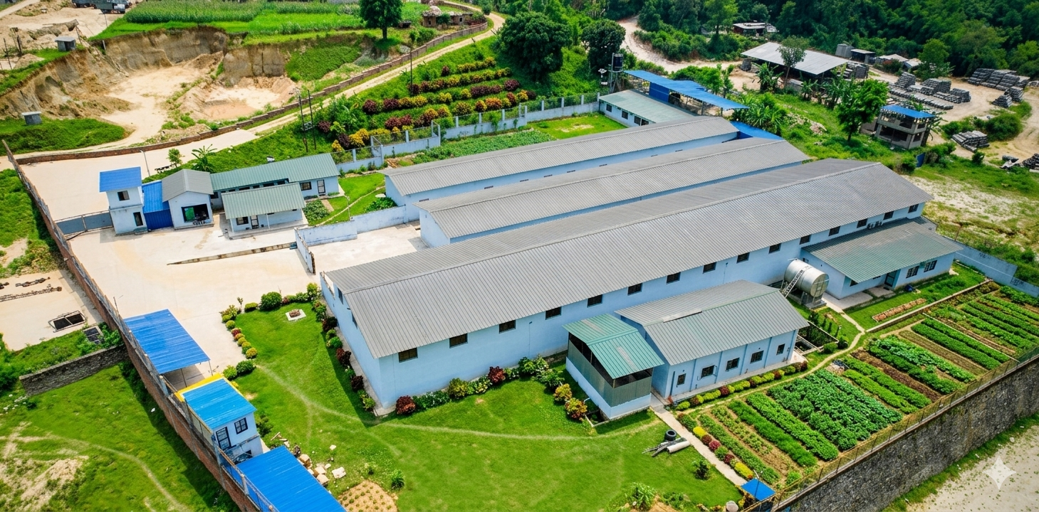 Factory aerial